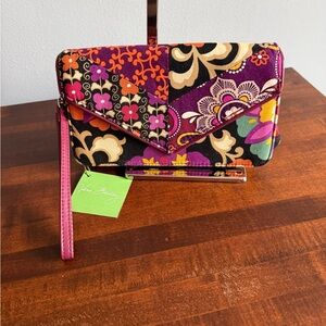 VERA BRADLEY Envelope Wallet Suzani